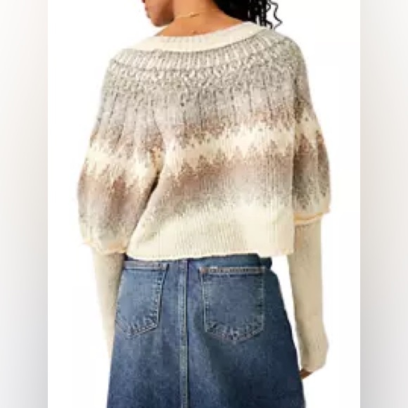 Free People Home for the Holidays Sweater - Picture 3 of 9